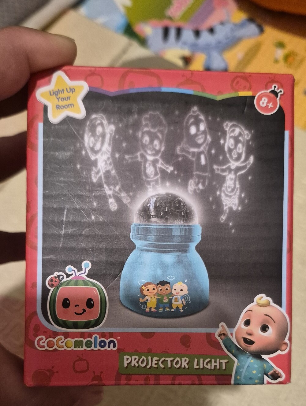 Cocomelon Blue Projector Light for Kids - Night Sky Projector